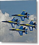 2012 U.s. Navy Blue Angels Metal Print