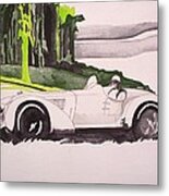 36 Alfa Metal Print