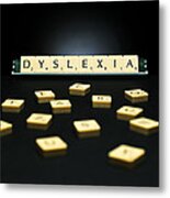 Dyslexia #4 Metal Print