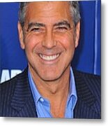 George Clooney At Arrivals For The Ides #4 Metal Print