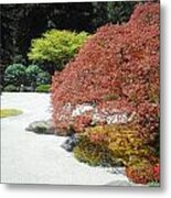Portland Japanese Garden Metal Print