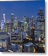 Singapore City #4 Metal Print