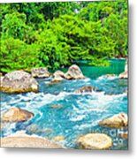 Stream  #6 Metal Print