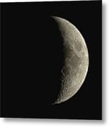 Waxing Crescent Moon #8 Metal Print