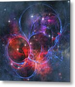 A Dark Nebula Is A Type Of Interstellar Metal Print