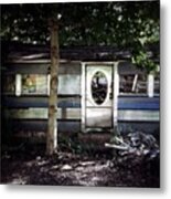 Abandoned Diner Metal Print