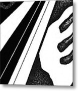 Abstract Postcard 4 Metal Print