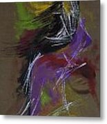 Abstract Woman Metal Print