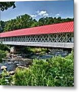 Achuelot Bridge Metal Print