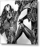 Alien V Predator Metal Print