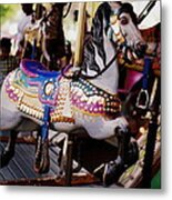 All The King's Horses Metal Print