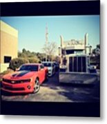 American Muscle Metal Print