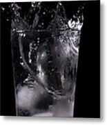 An Icy Splash 2 Metal Print