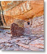 Anasazi Indian Ruin - Cedar Mesa Metal Print