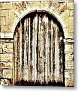 Ancient Facade Metal Print