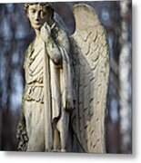 Angel Statue Metal Print