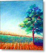 Another Tree In A Field Metal Print