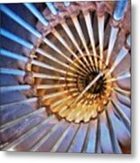#architecture #stairs #spiral #shell Metal Print