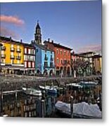 Ascona Am Abend Metal Print