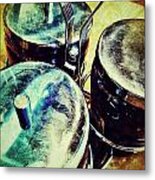 At The Diner Metal Print