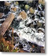 Atlantic Meets Land! #shockmypic #sea Metal Print