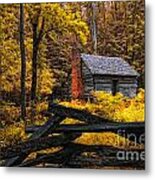 Autumn In The Smokies Metal Print