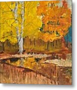 Autumn Tranquility Metal Print