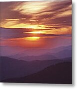 Awesome Sunset Metal Print