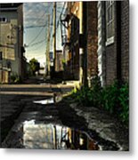 Back Lane Passage Metal Print