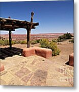 Back Terrace And View Metal Print