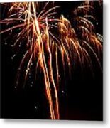 Backyard Fireworks 2012 2 Metal Print