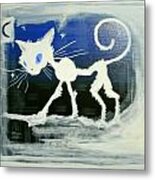 Badcat Metal Print