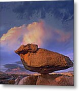 Balancing Rock Formation, Guadalupe Metal Print
