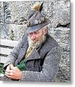 Bavarian Gentleman Partenkirchen Germany Metal Print