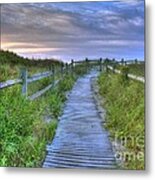 Beach Access Metal Print