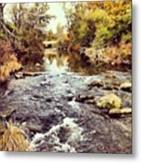 Beautiful Morning On Dyberry Creek But Metal Print