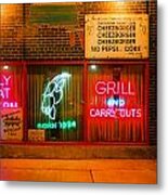 Billy Goat Tavern Metal Print