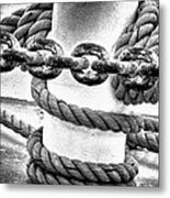 Boat Chain Metal Print