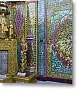 Buddhist Mosaic Metal Print