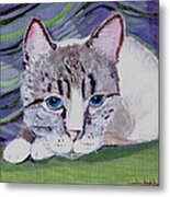 Bugsy's Quilt Metal Print