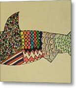 Bull Shark Metal Print