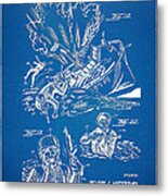 Bulletproof Patent Artwork 1968 Figures 18 To 20 Metal Print