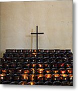 Burning Devotion Metal Print