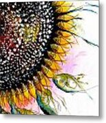 California Sunflower Metal Print