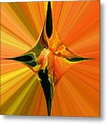 Cana Lily In Hyperdrive Metal Print