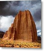 Capitol Reef National  Park Cathedral Valley Metal Print