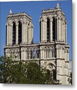 Notre Dame Before The Fire Metal Print