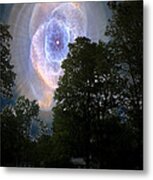 Cat's Eye Nebula From Earth Metal Print