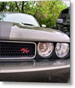 #challenger #r/t #rt #carshow Metal Print