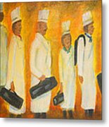 Chef School Metal Print